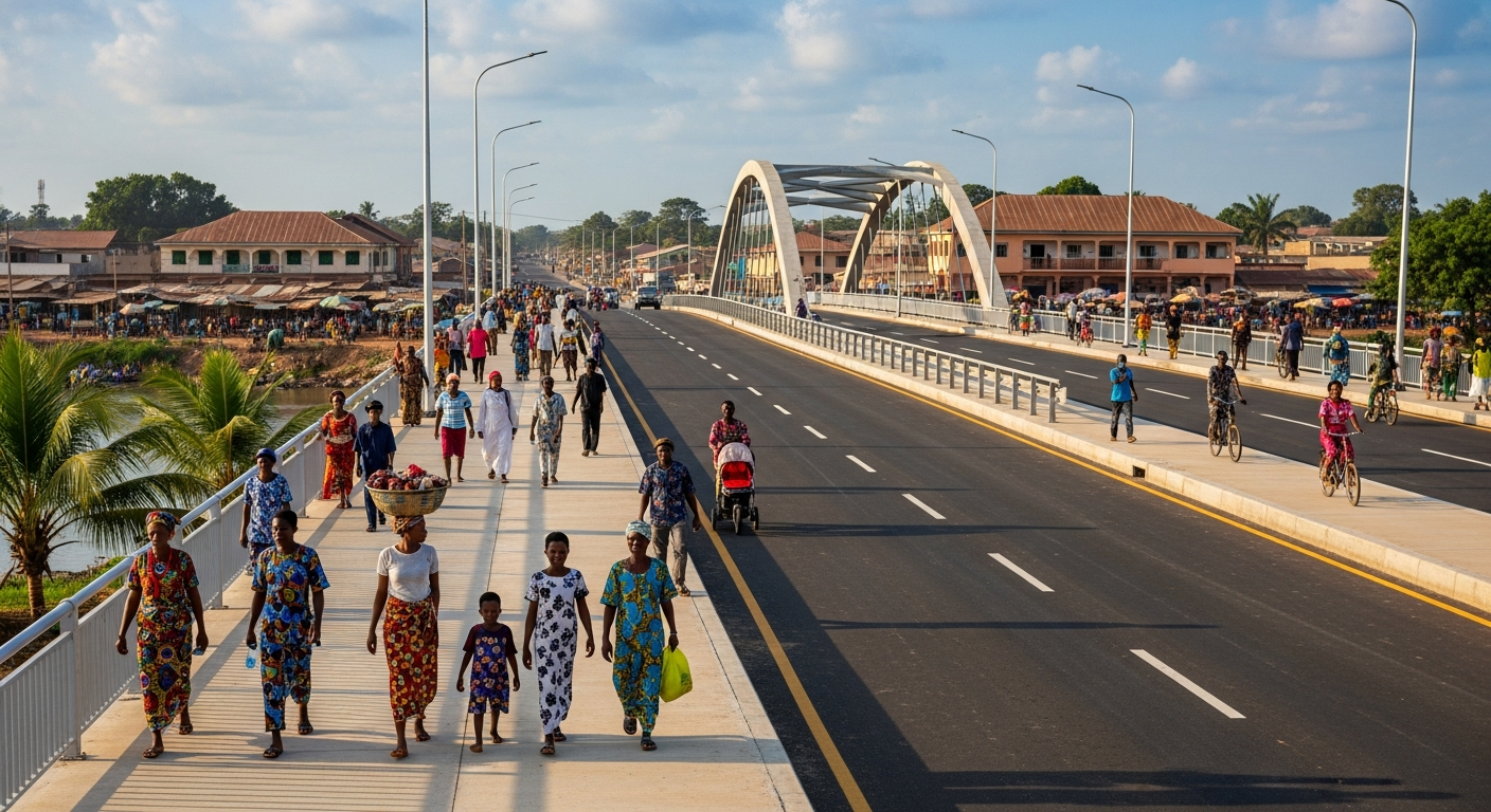 Completed West African infrastructure project